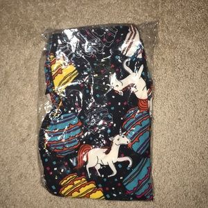 NWT unicorn one size LuLaRoe birthday leggings